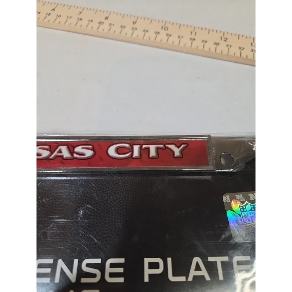 Kansas City Chiefs 1‎ License Plate Frame New Official